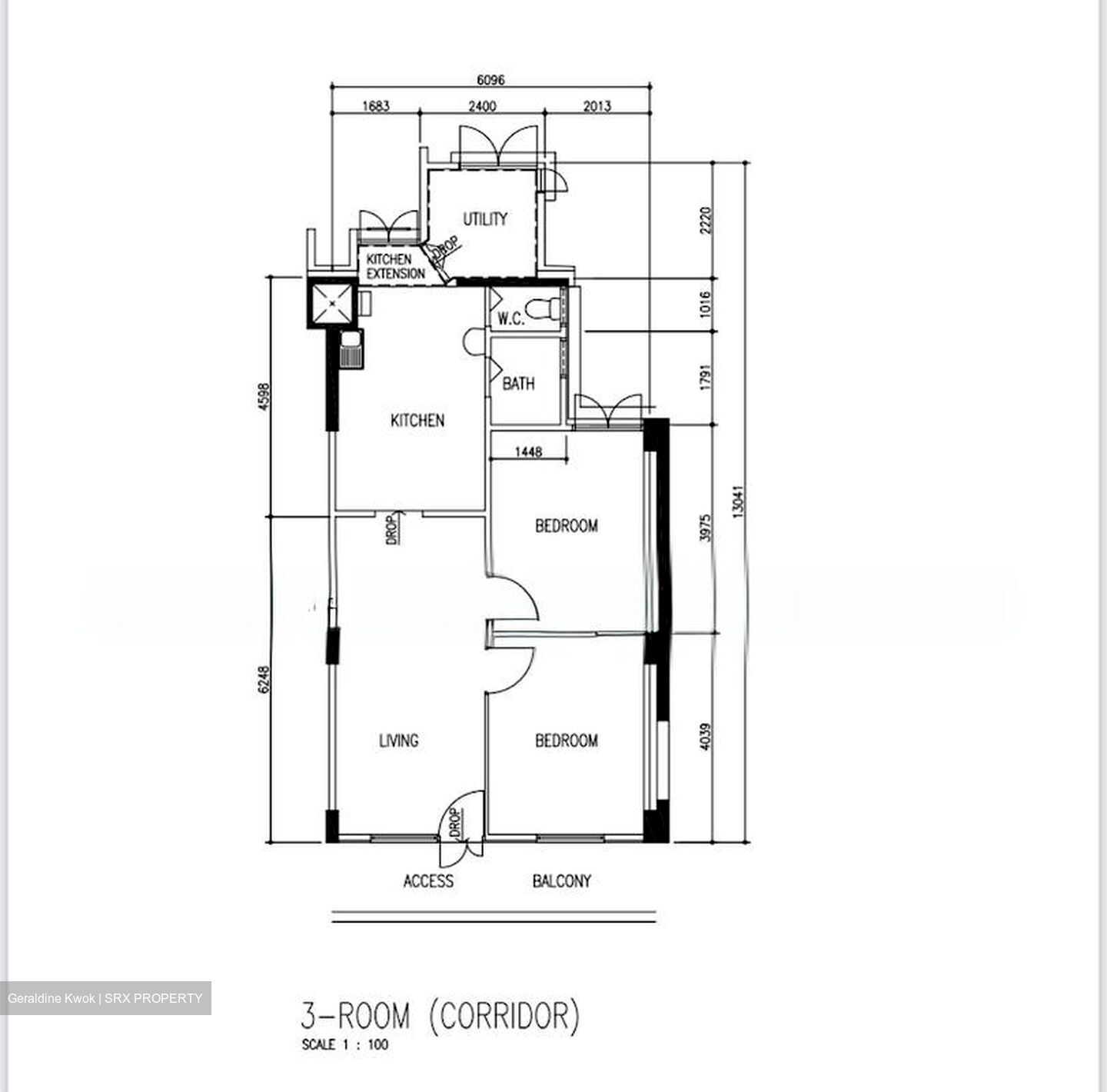 Blk 2 Bedok South Avenue 1 (Bedok), HDB 3 Rooms #586737341